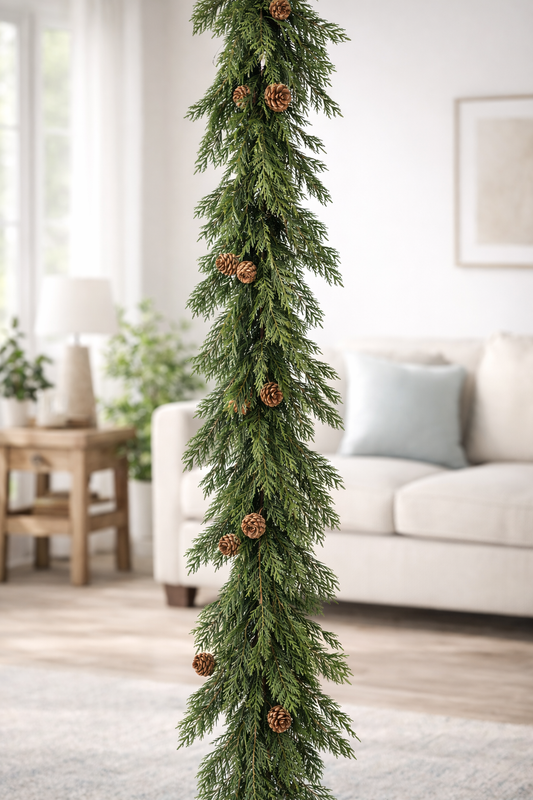Green Fern Garland