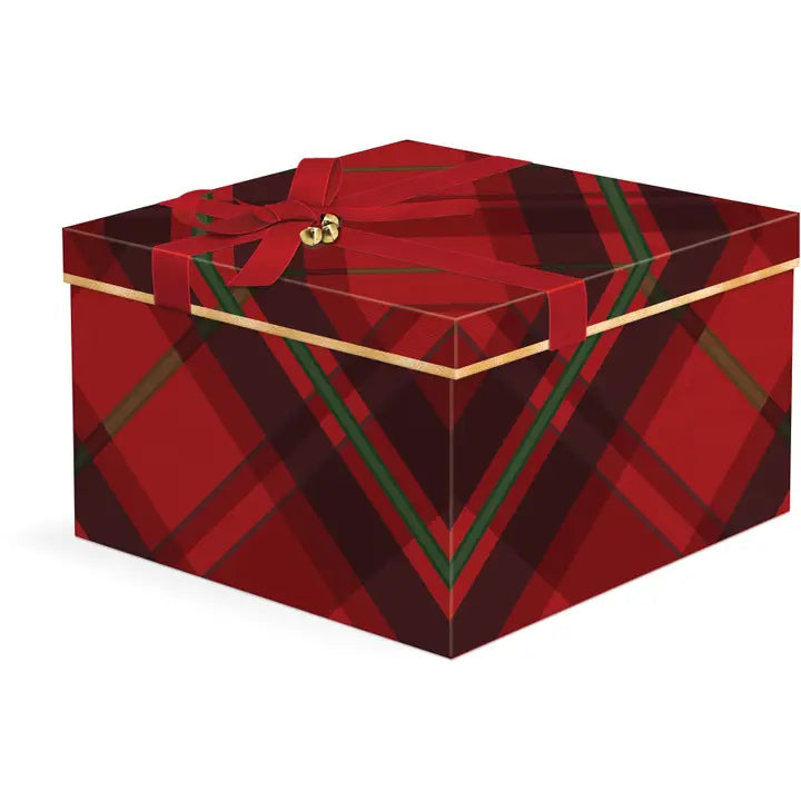 Heirloom Christmas Tall Square Decorative Box