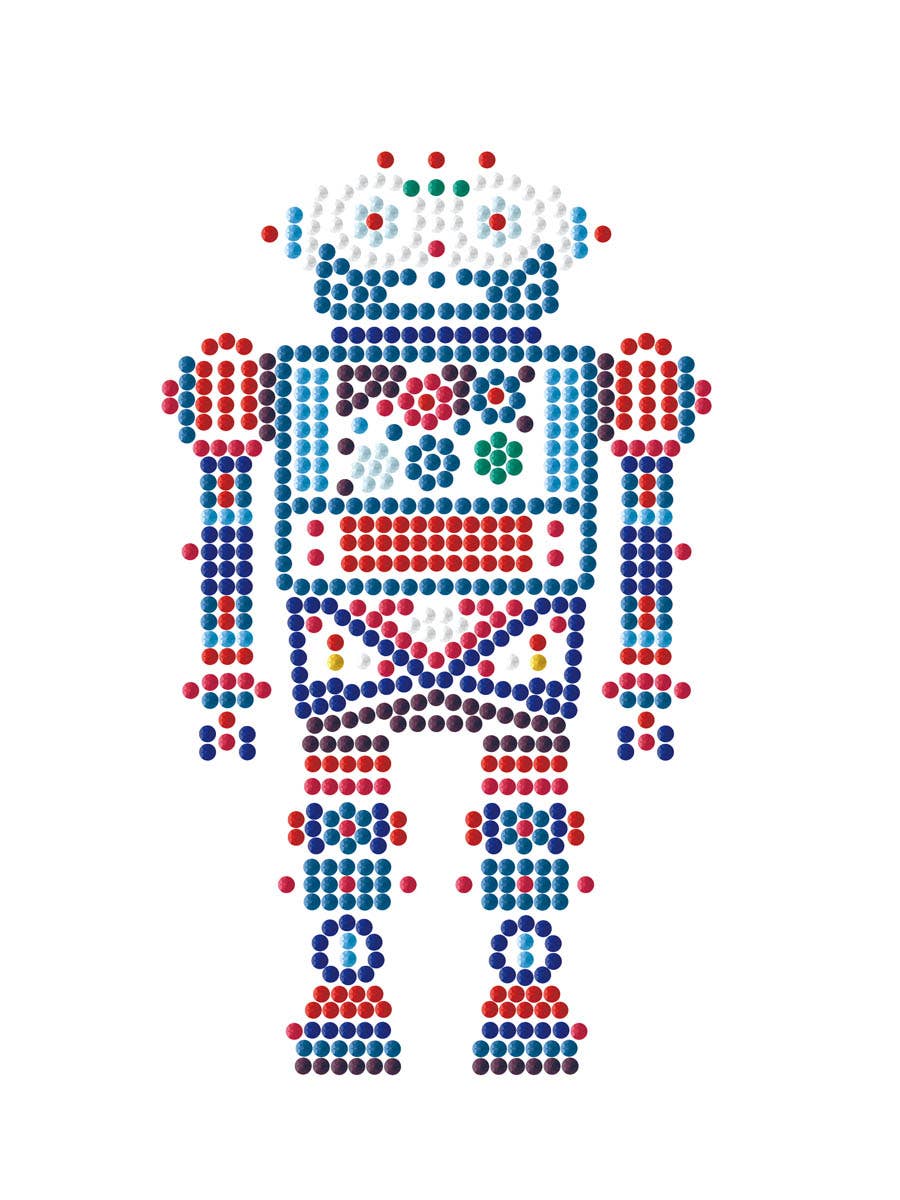 Robot Games 1 Diamond Art