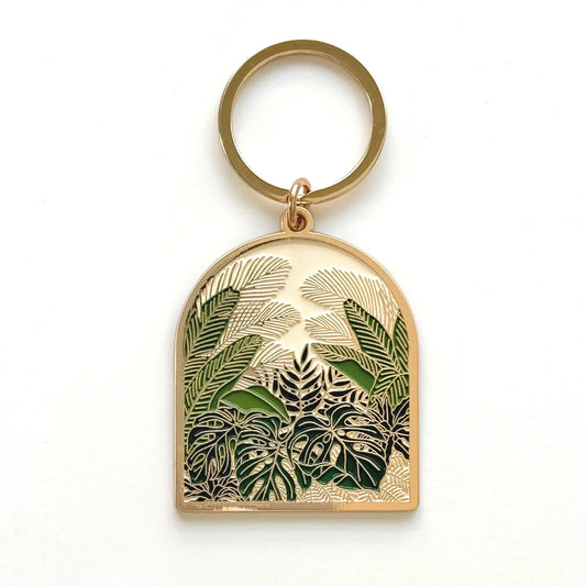 Tropical Conservatory Keychain