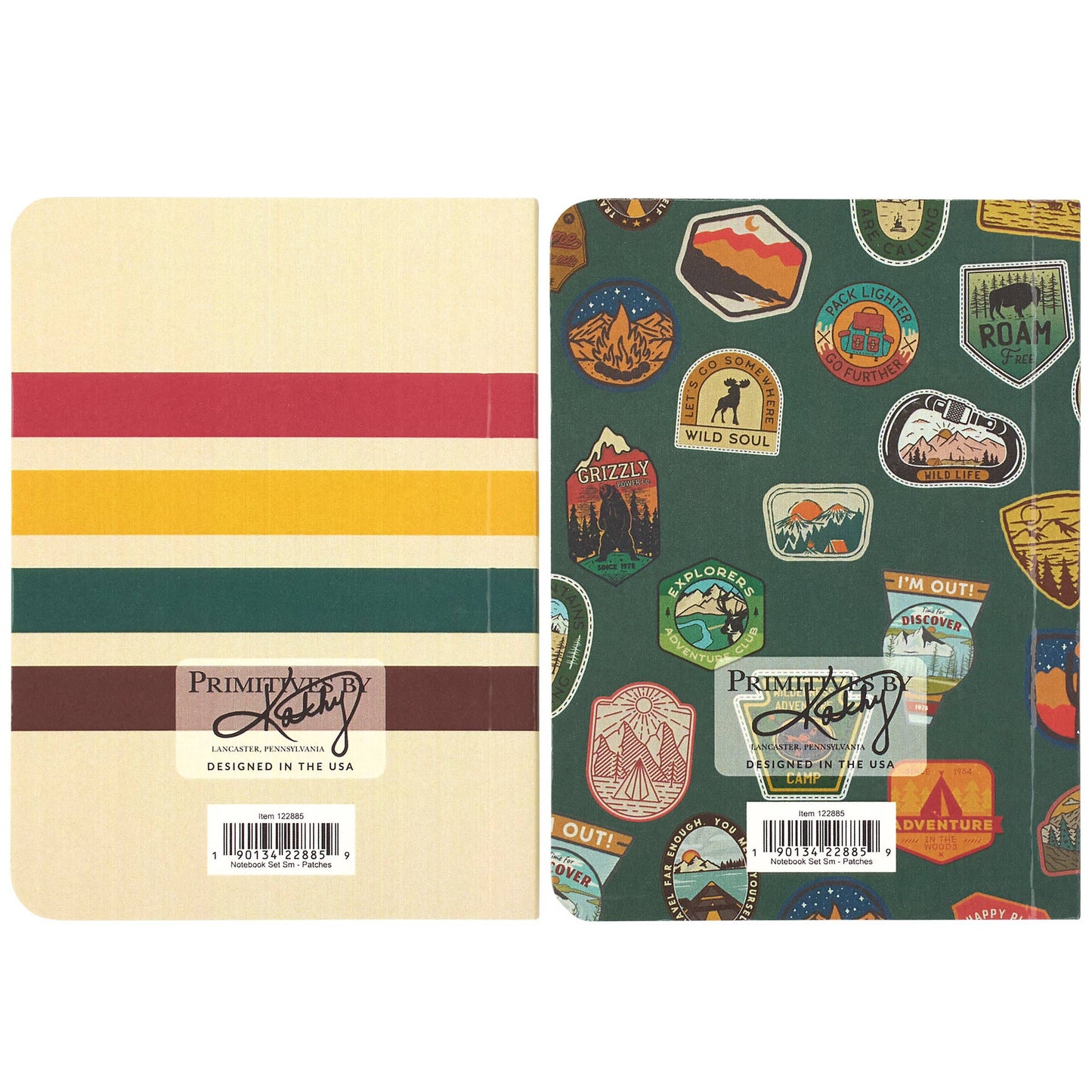 Camping Patches Notebook