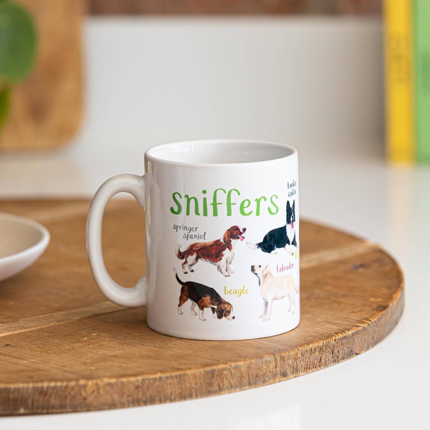 Sniffers Ceramic Dog Pun Mug