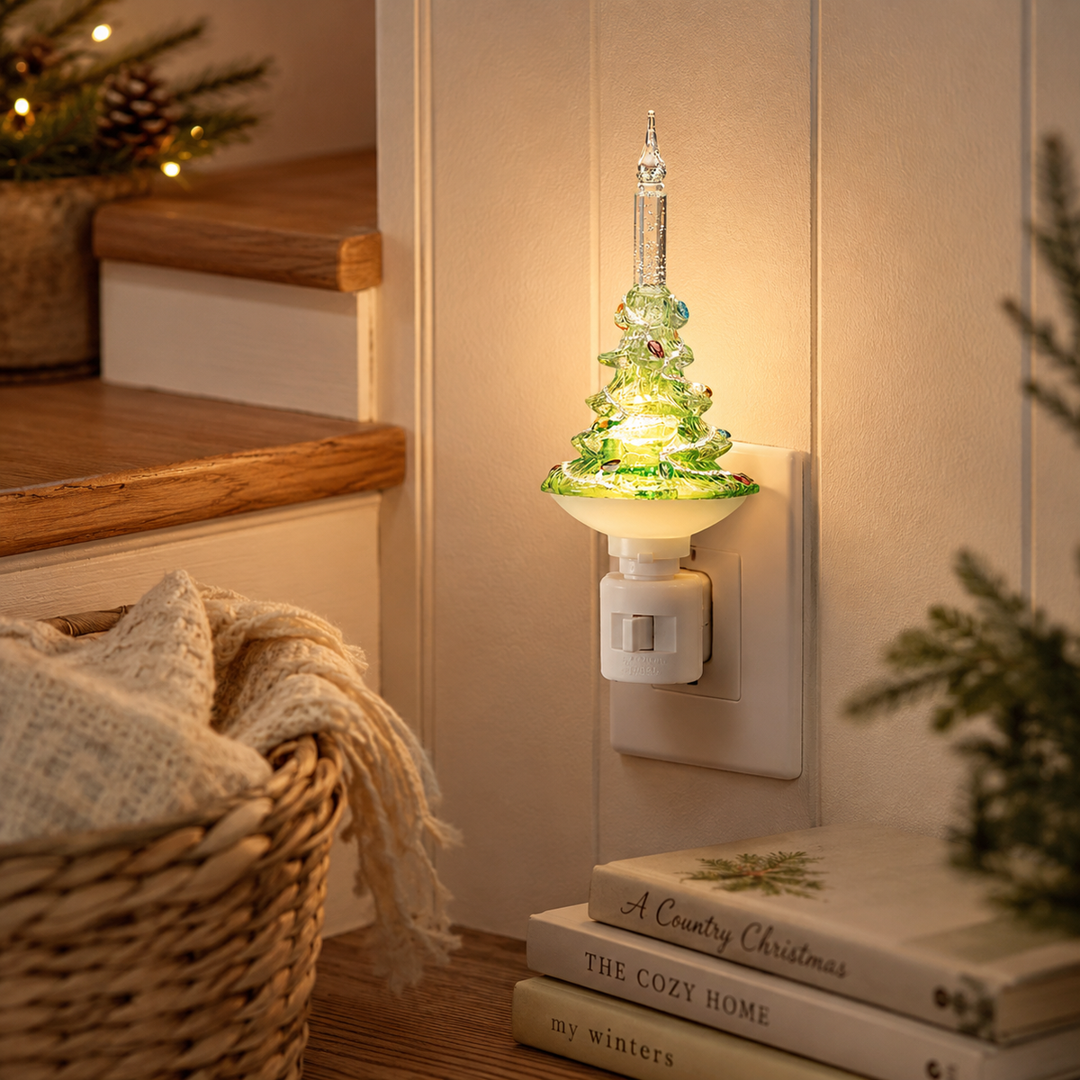 Christmas Tree Bubble Night-Light