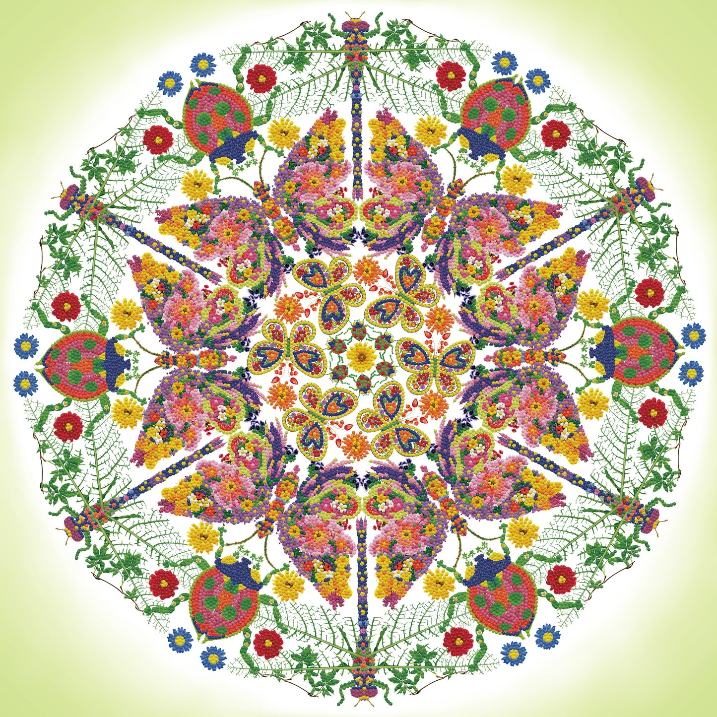 Kaleidoscope Garden Diamond Art