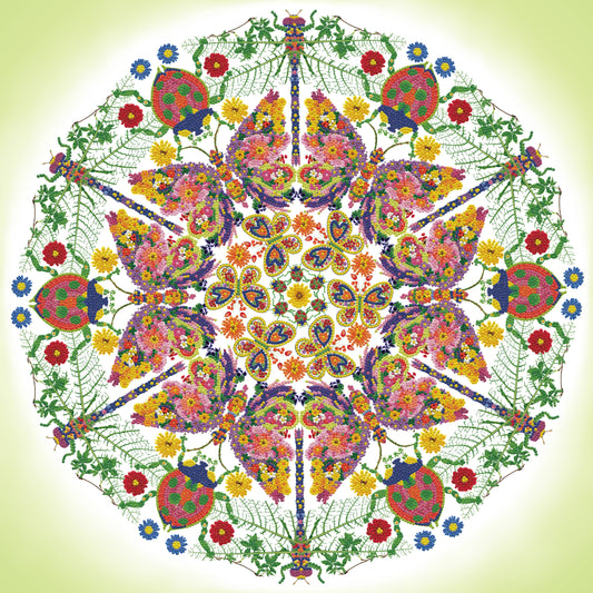 Kaleidoscope Garden Diamond Art