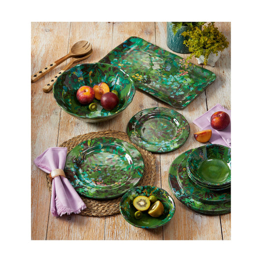 Botanica Melamine Serving Bowl Multi Summer