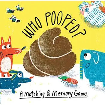 Who Pooped? Memory Game