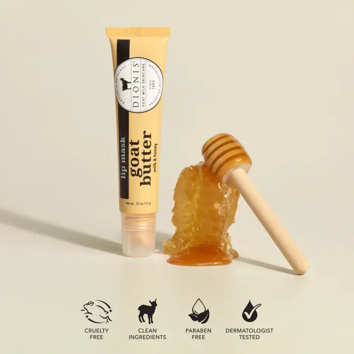 Dionis Milk & Honey Goat Butter Lip Mask, .52 oz.