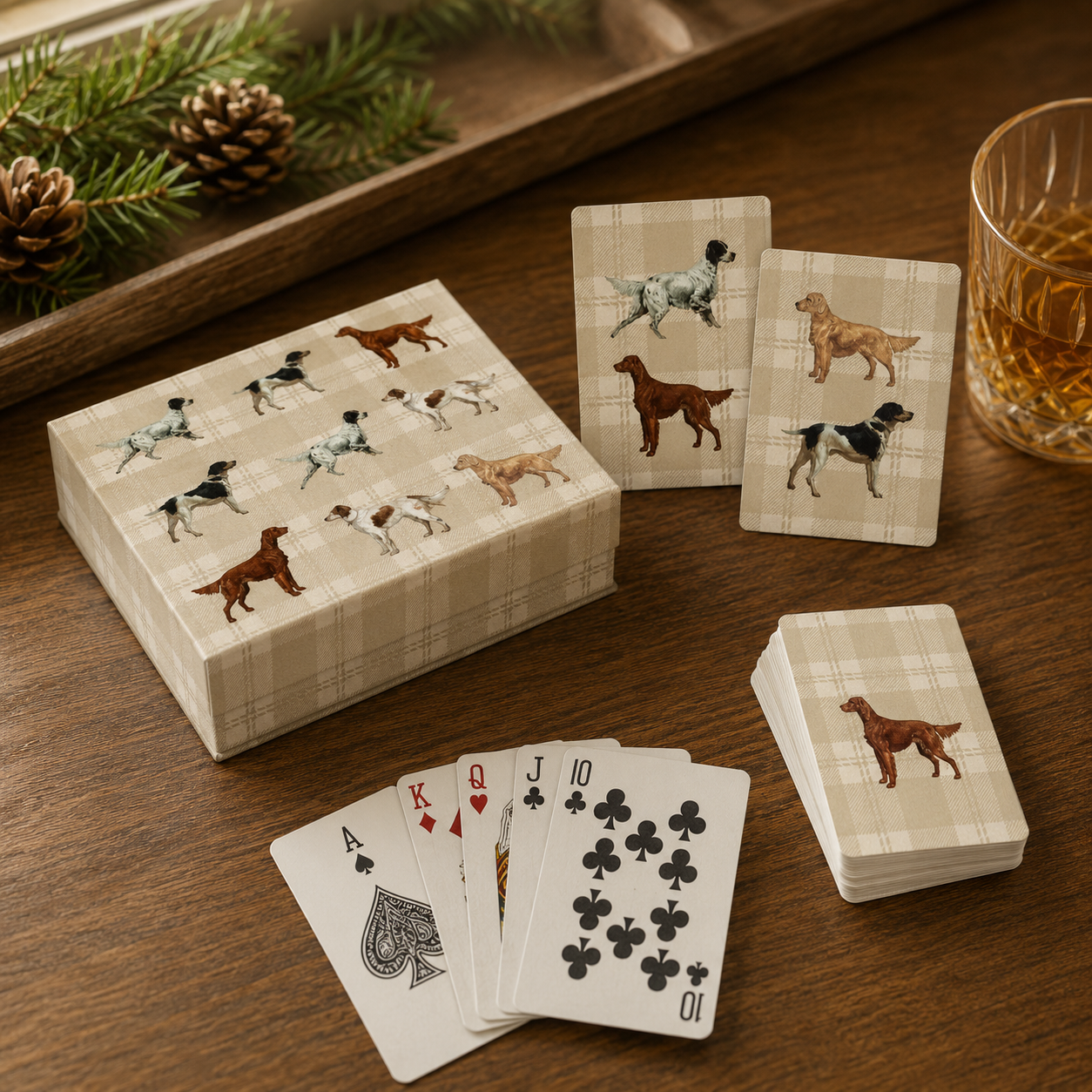 Sporting Goods Dogs Playing Cards