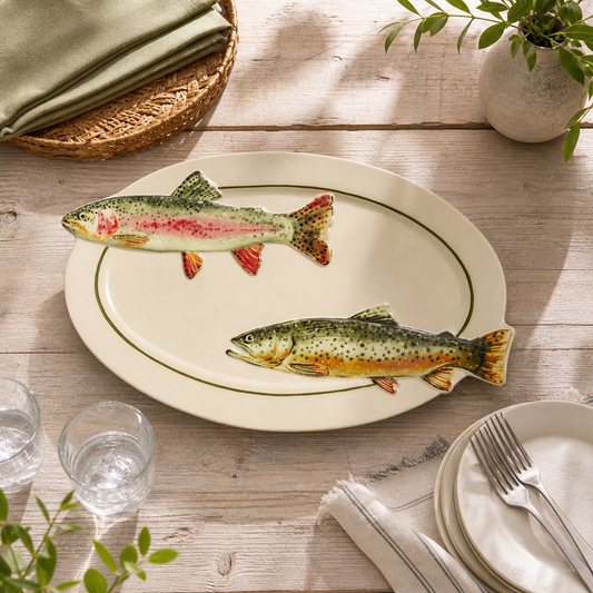 Trout Serving Platter