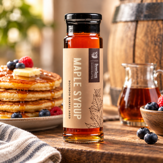 Bourbon Barrel Aged Maple Syrup