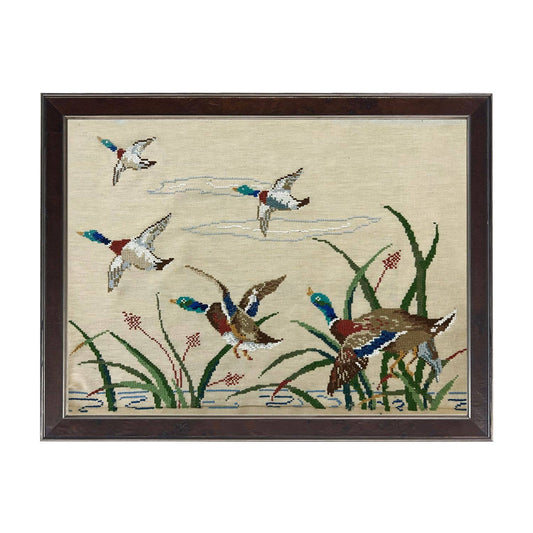Vintage Mallard needlework reproduction