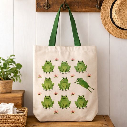 Ribbit Tote Bag