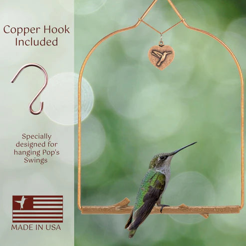 Vintage Copper Charm Swing