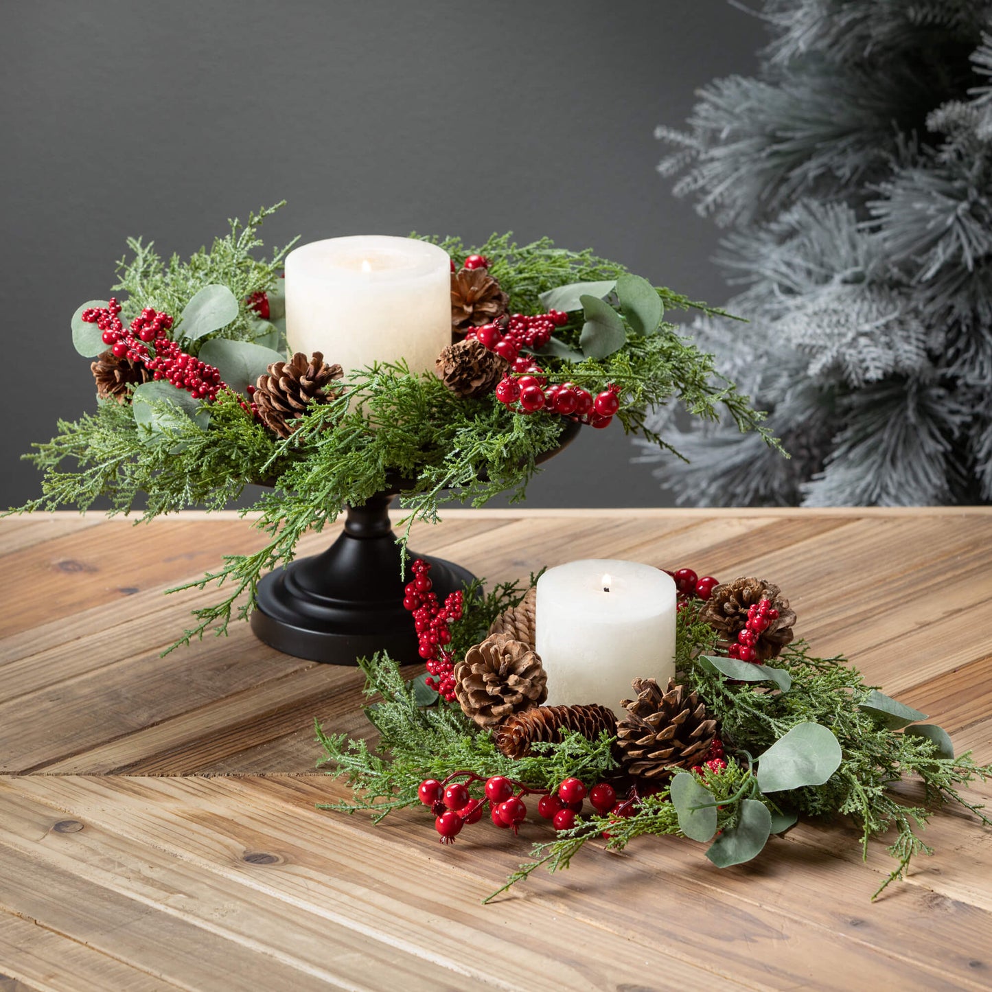 Cedar & Berry Botanical Candle Ring