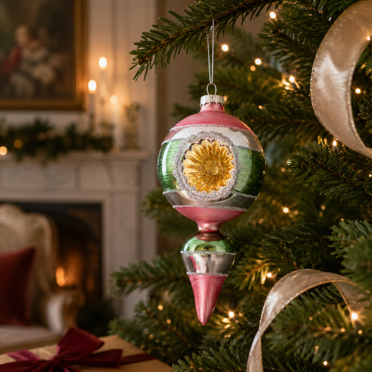Ornament - Vintage Reflector Finial