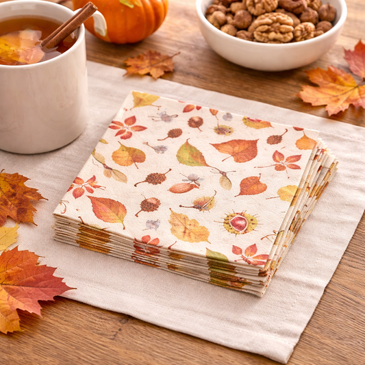 Autumn Details Lunch Napkins