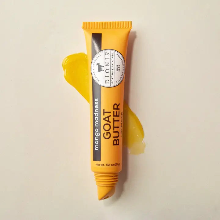 Dionis Mango Madness Goat Butter Lip Mask, .52 oz.