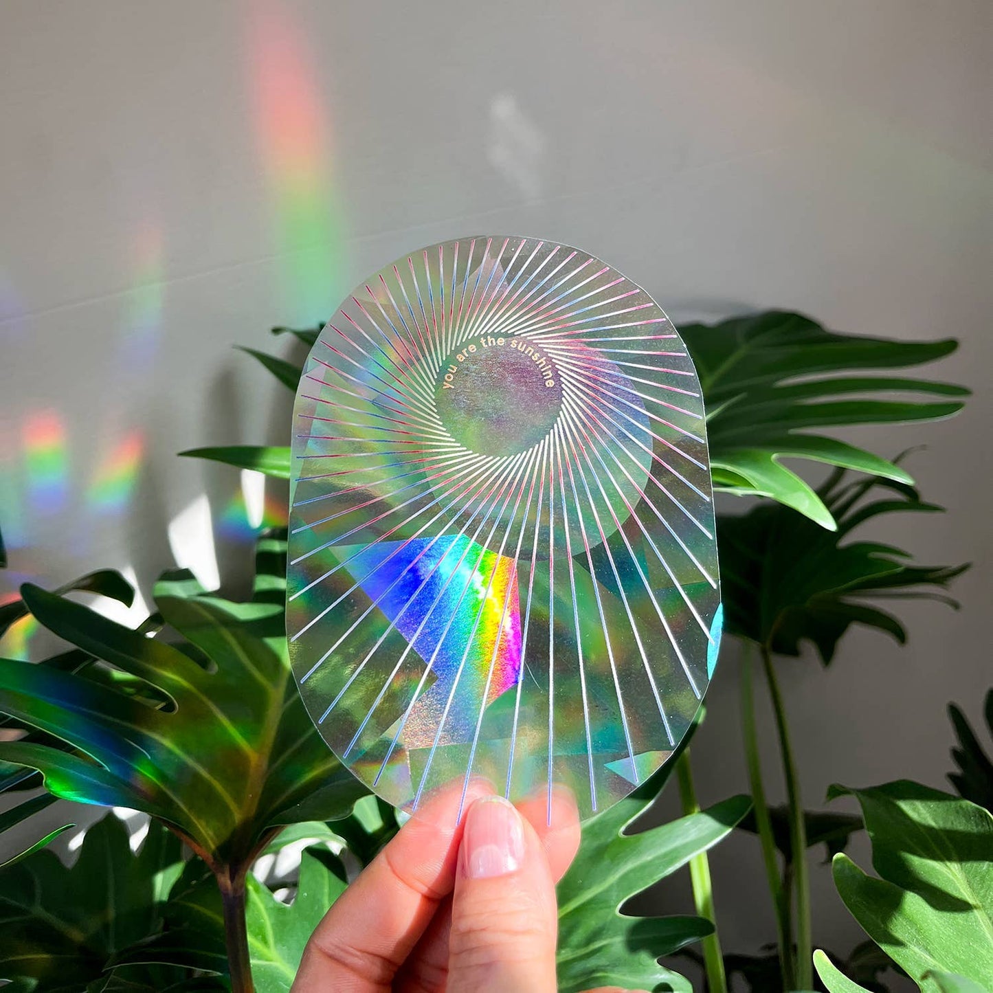 Rainbow maker sticker - You are the sunshine