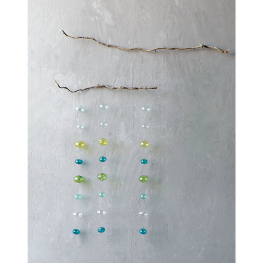 Hand-Blown Glass Bubble Garland