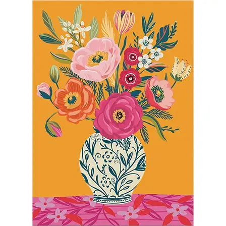 Greeting Card Blank Vase