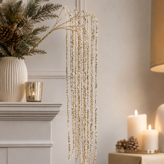 49" CHAMPAGNE HANGING BRANCH