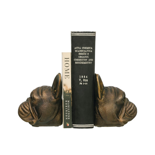 Dog Head Bookend