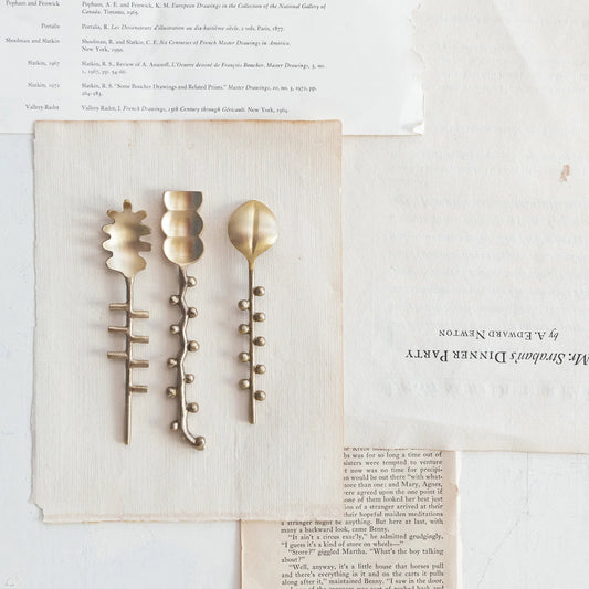 Brass Formed Spoon