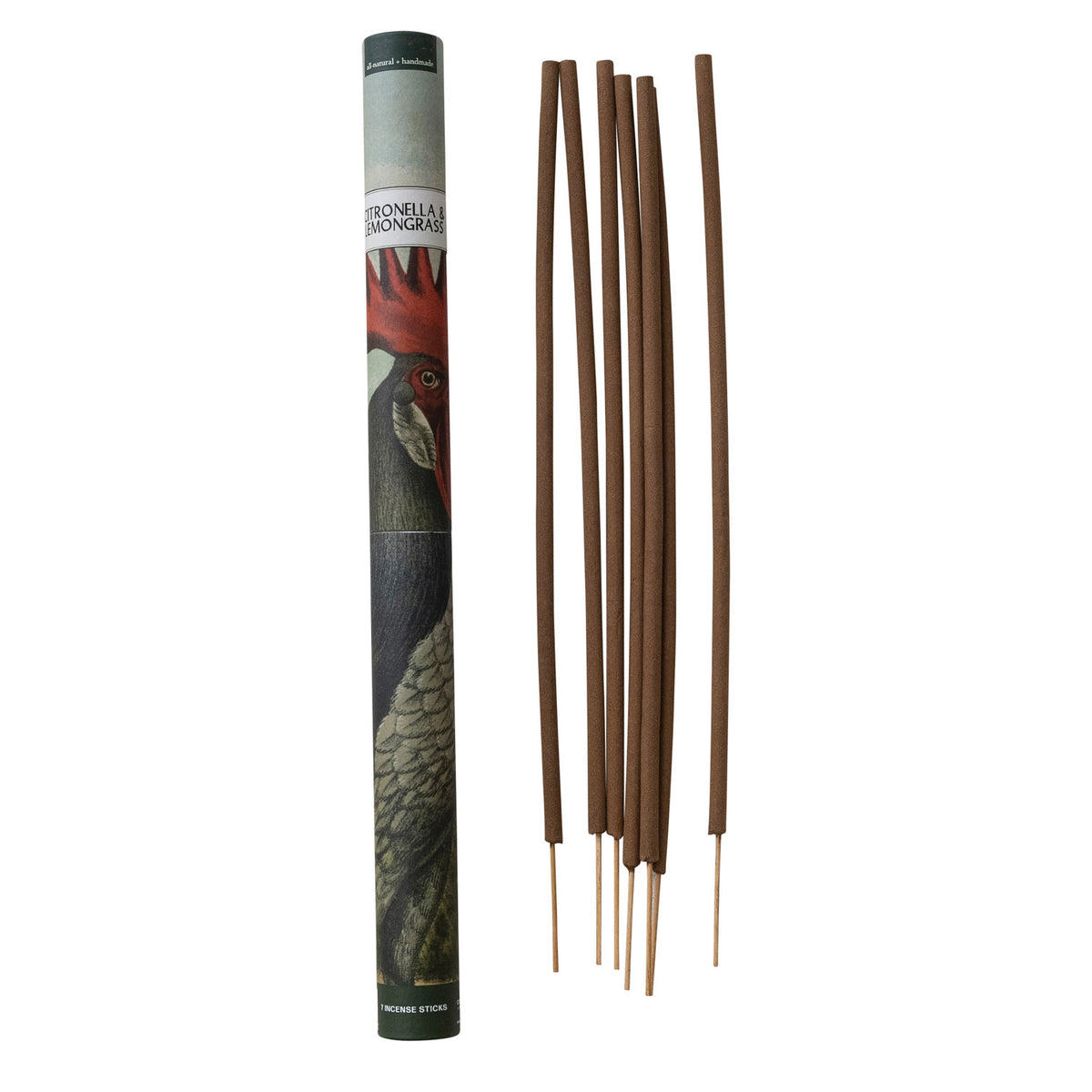 7 Piece All Natural Handmade Scented Outdoor Incense Sticks