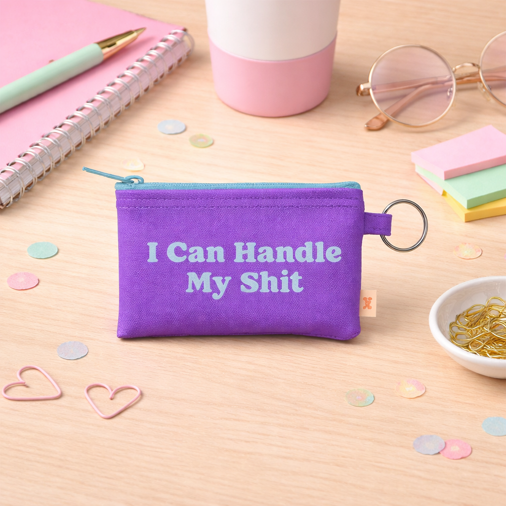 I can Handle My Shit Penny Key Ring