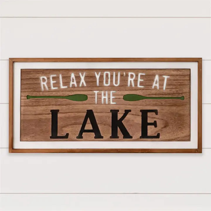 Sign - You're At the Lake