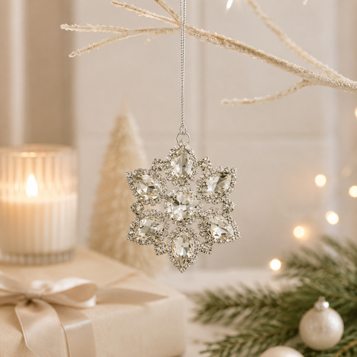 Luxe Snowflake Ornament