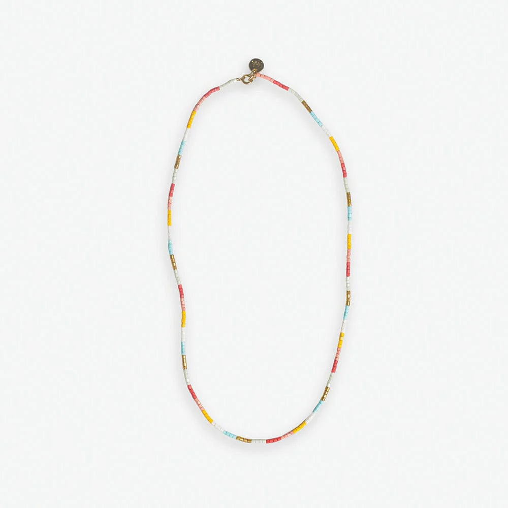 Everly Single Strand Bead Necklace