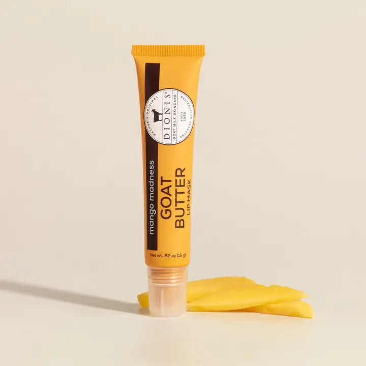 Dionis Mango Madness Goat Butter Lip Mask, .52 oz.