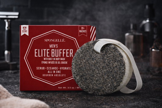 Men's Elite Buffer with Scrubber Bourbon