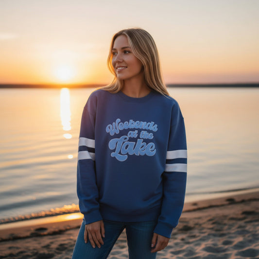 Oversized Crew–Weekends at the Lake