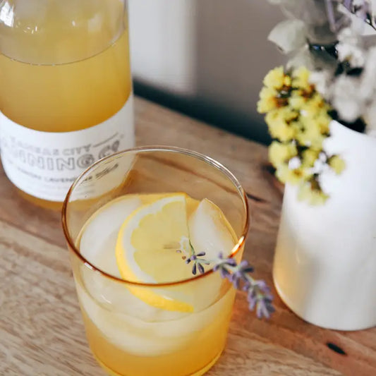 Meyer Lemon Lavender Shrub