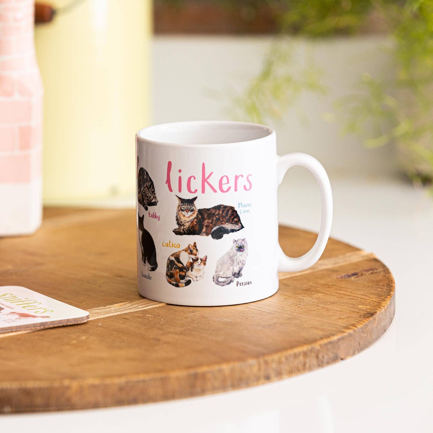 Lickers Ceramic Cat Pun Mug