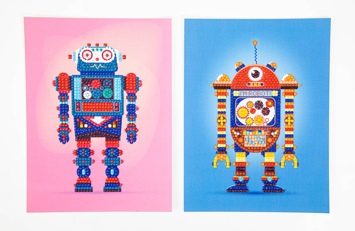 Robot Games 1 Diamond Art