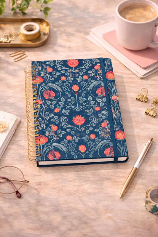 Garden Renaissance Undated Tri-Tab Planner