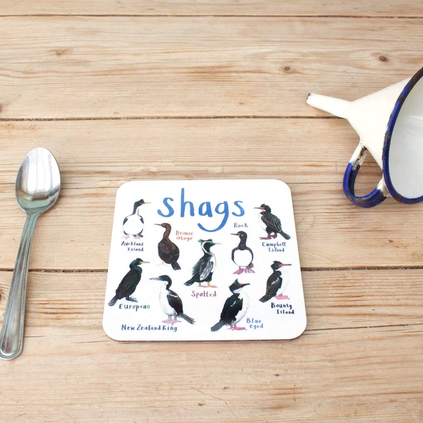Shags Bird Coaster