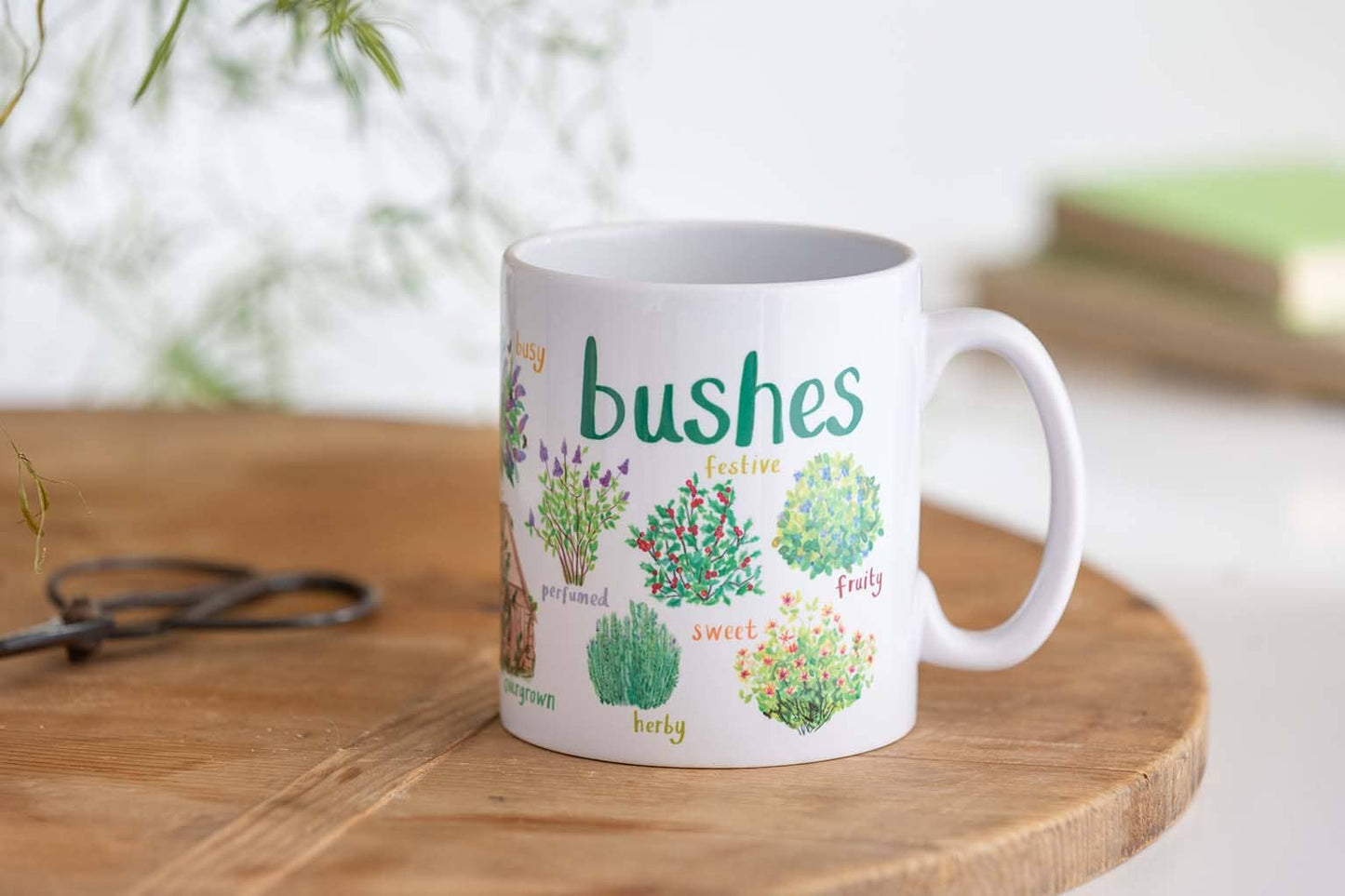 Bushes Ceramic Nature Mug