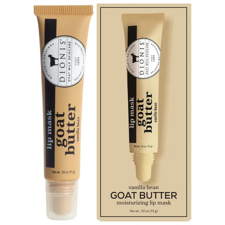 Dionis Vanilla Bean Goat Butter Lip Mask, .52 oz.