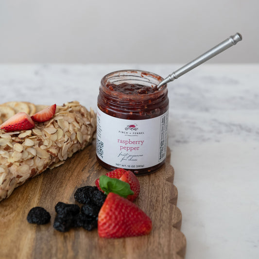 10 oz. Raspberry Pepper Fruit Preserves for Cheese