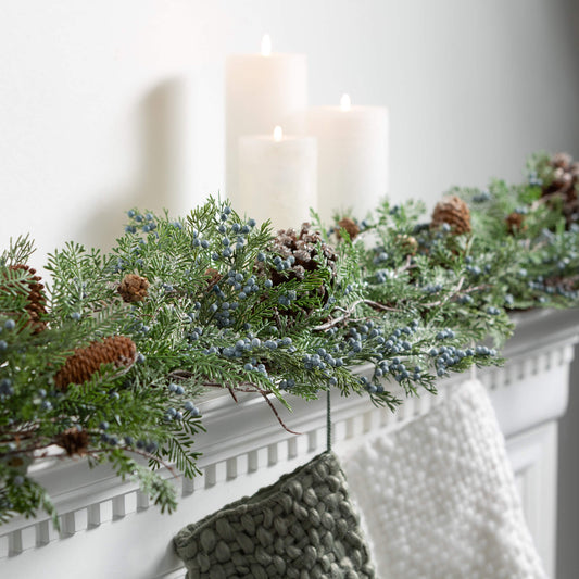 Juniper Berry & Cedar Botanical Garland