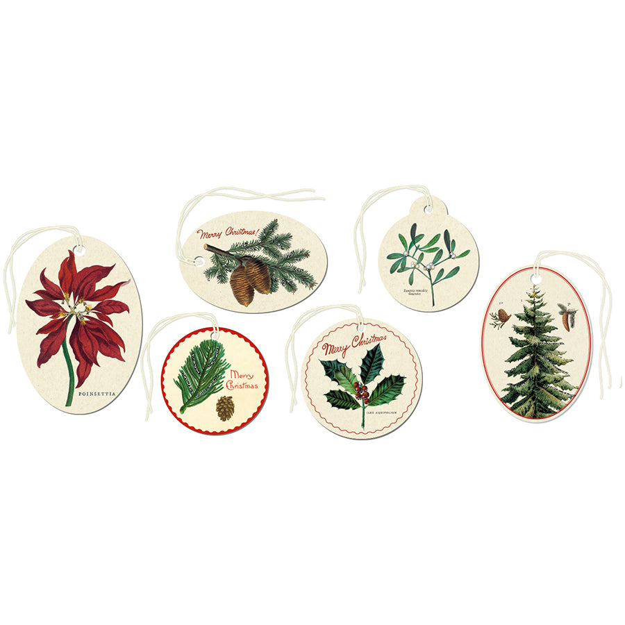 Christmas Botanica Gift Tags