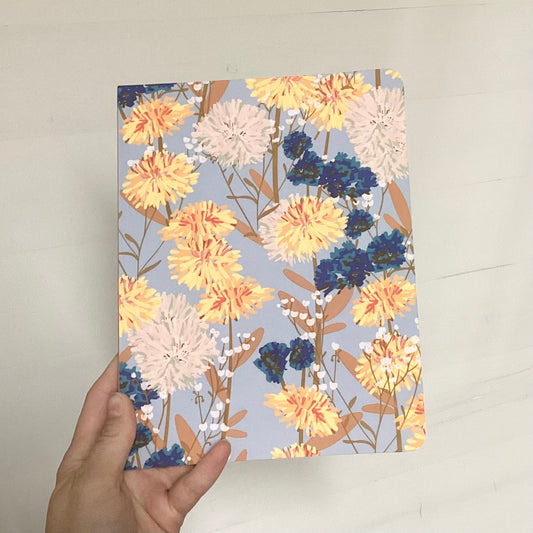 Pretty Weeds Medium Layflat Notebook