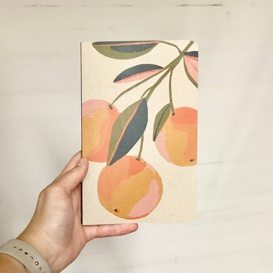 Orange Grove Kraft Layflat Notebook