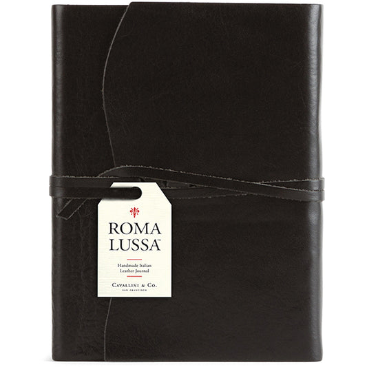 Large Leather Roma Lussa Journal