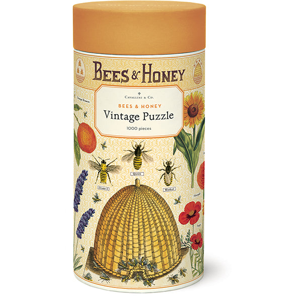 Bees & Honey Vintage Puzzle